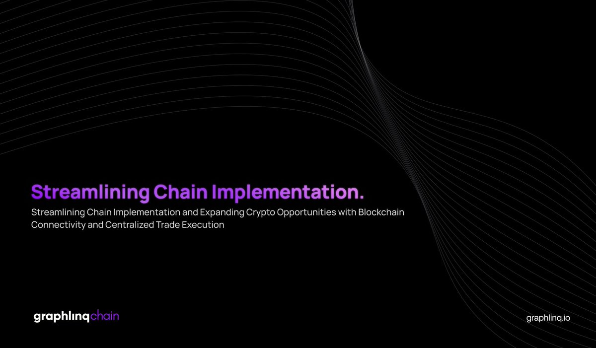🌐 Seamlessly connect to blockchain data, facilitate centralized trade execution through API integration, deploy social network bots &amp; efficiently manage your assets across multiple graphs. Embrace streamlined operations and harness the power of #GraphLinq #Automation 👾