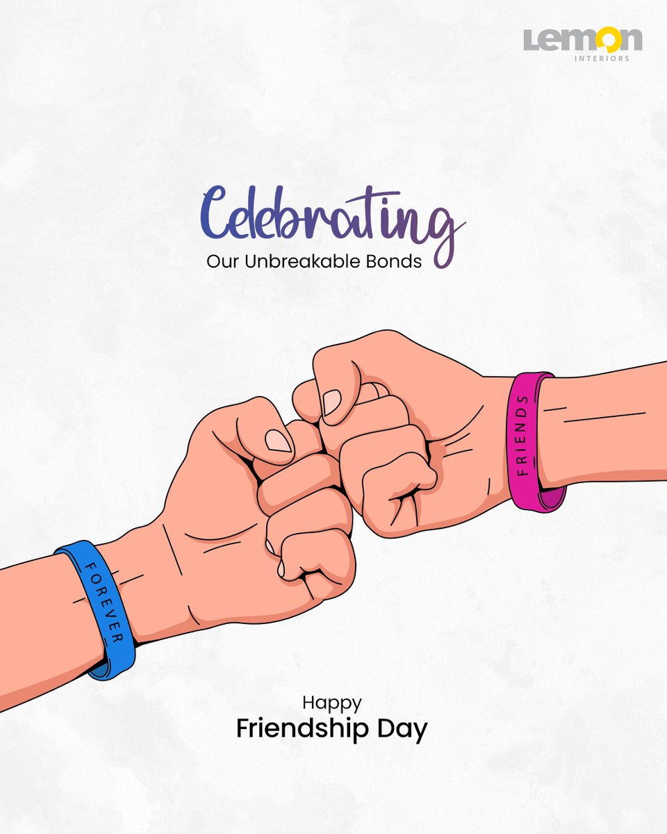 Take a moment to remember & wish your die-hard friends a happy friendship day!

#InternationalFriendshipDay2023 #FriendsLove #FriendsForever #FriendshipGoals #BestFriends #LemonInteriorDesigners