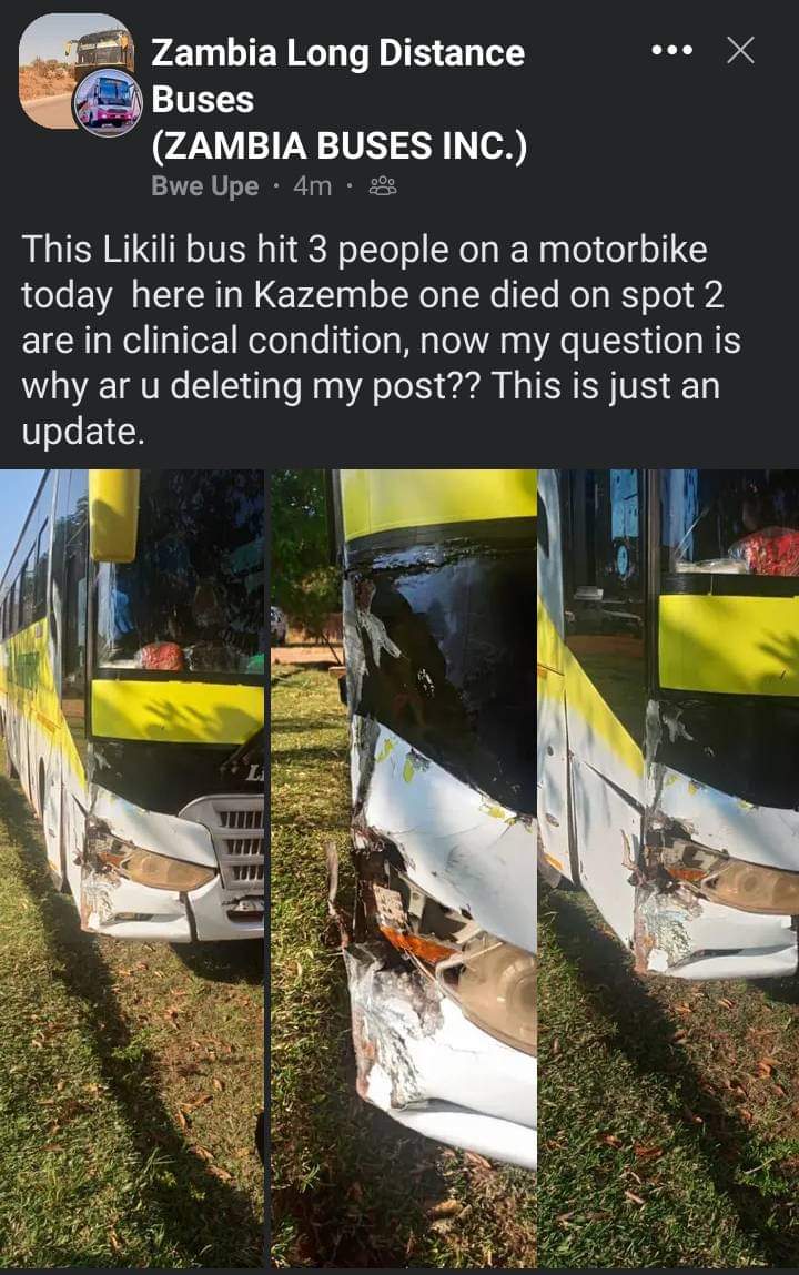 MAD4safari's tweet image. And Likili again. Today in Kazembe.

#likili #ArriveAlive #defensivedriving