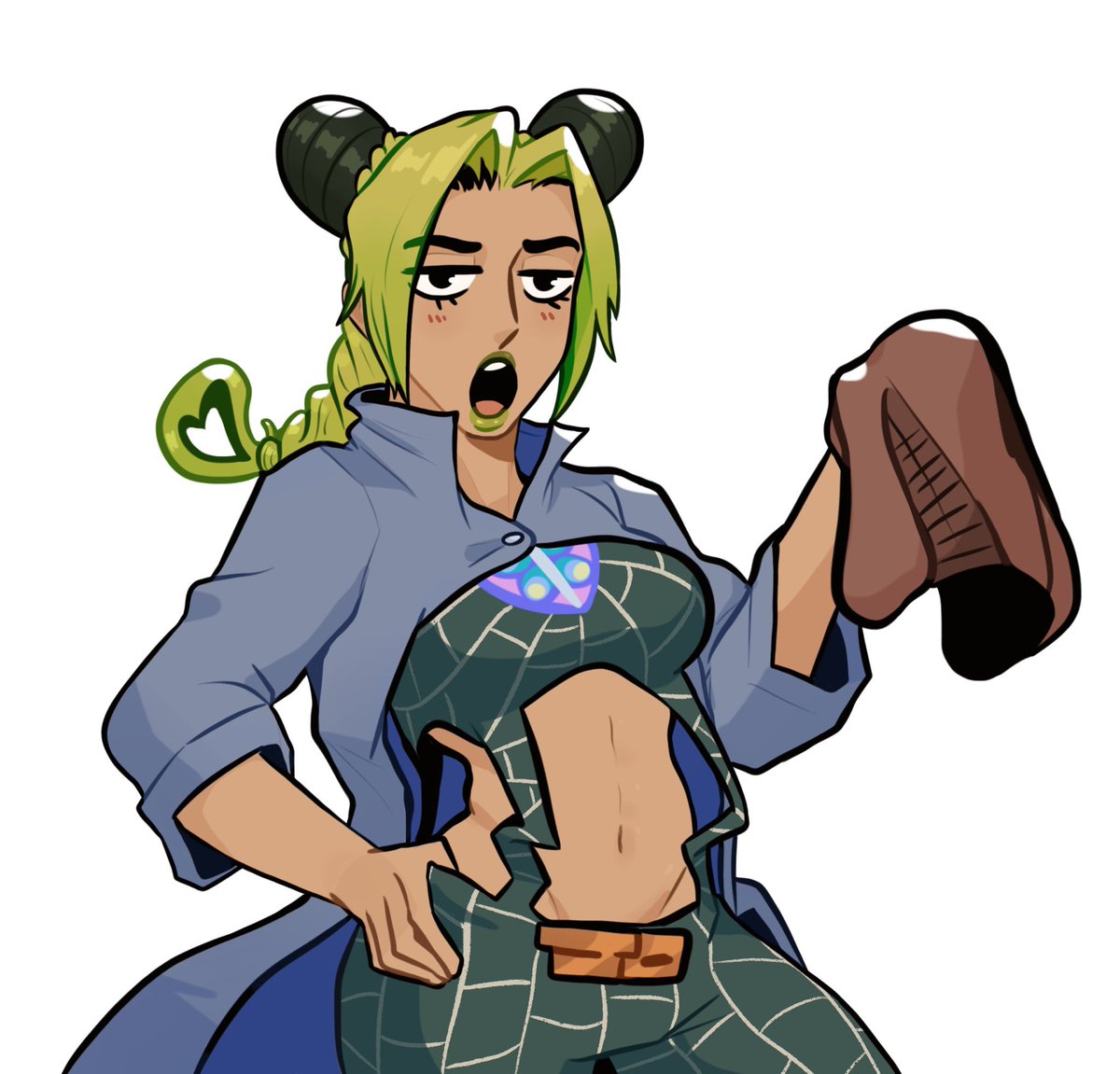 空条徐倫 「Oh I wonder what Jolyne is gonna say」|ChloesImagination💫のイラスト