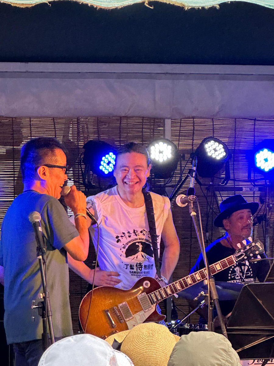 DrTomabechi's tweet photo. フジロック、苗場音楽突撃隊ゲスト出演無事終了。皆さんありがとう。 https://t.co/0Q21POUcP2