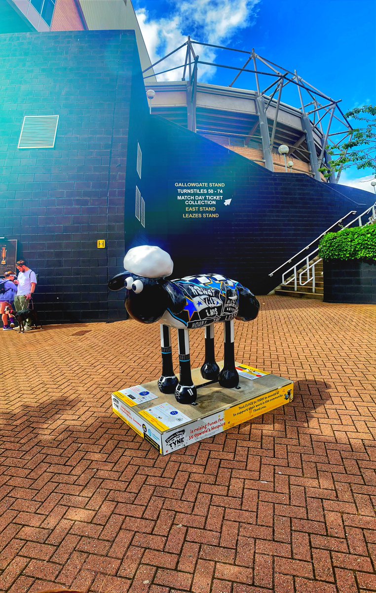 TheStrawberryC's tweet photo. Finally been able to visit Wor Shaun in the wild. 

Real bucket list project. 

Please support the cause and buy the app/do the trail. 

@worflags | @shaunonthetyne | @NUFC https://t.co/7vLtJ7tgF9