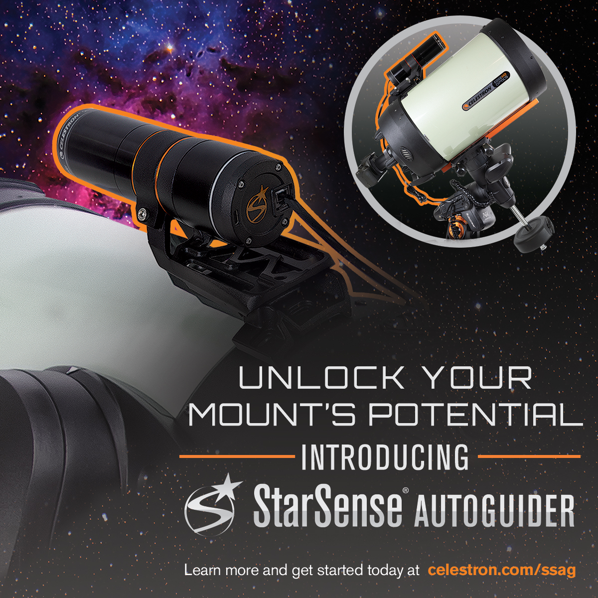 Celestron  engineers have crafted an all-in-one solution to make observing and astroimaging easier and more rewarding than ever. Learn more about StarSense Autoguider: bit.ly/41vVk8k

#universe #space #cosmos #astronomy #nightsky #telescope #stargazing #stargazer #stem