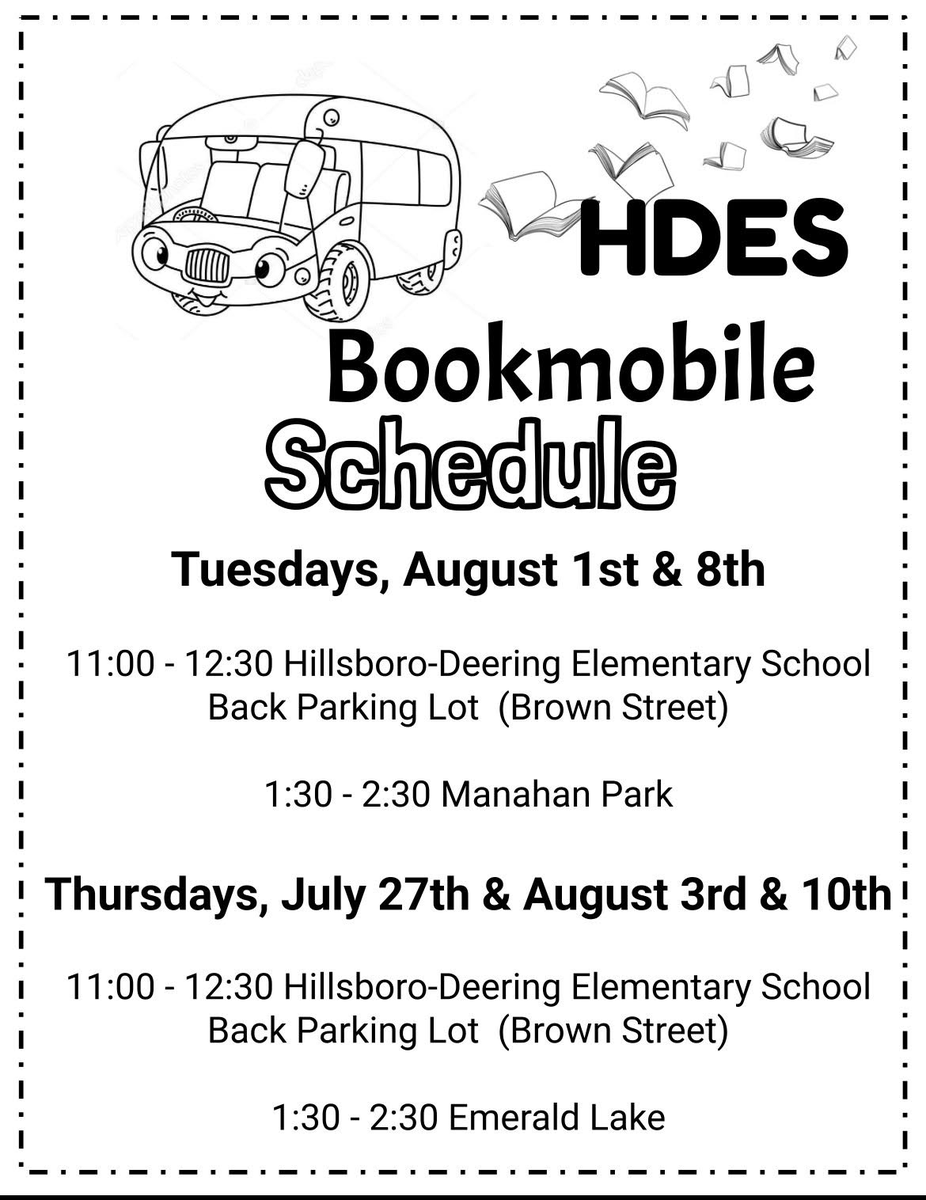 Please visit the HDES Bookmobile this summer!!!  #hdespride #hdsdpride
