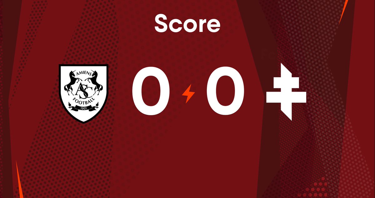FCMetz's tweet photo. #ASCFCM [ ℙ𝕣𝕠 ]

⏱ C’est terminé au Stade de la Licorne, où les deux équipes se quittent sur un score nul. 

0️⃣ - 0️⃣ https://t.co/6uzMltaiIc