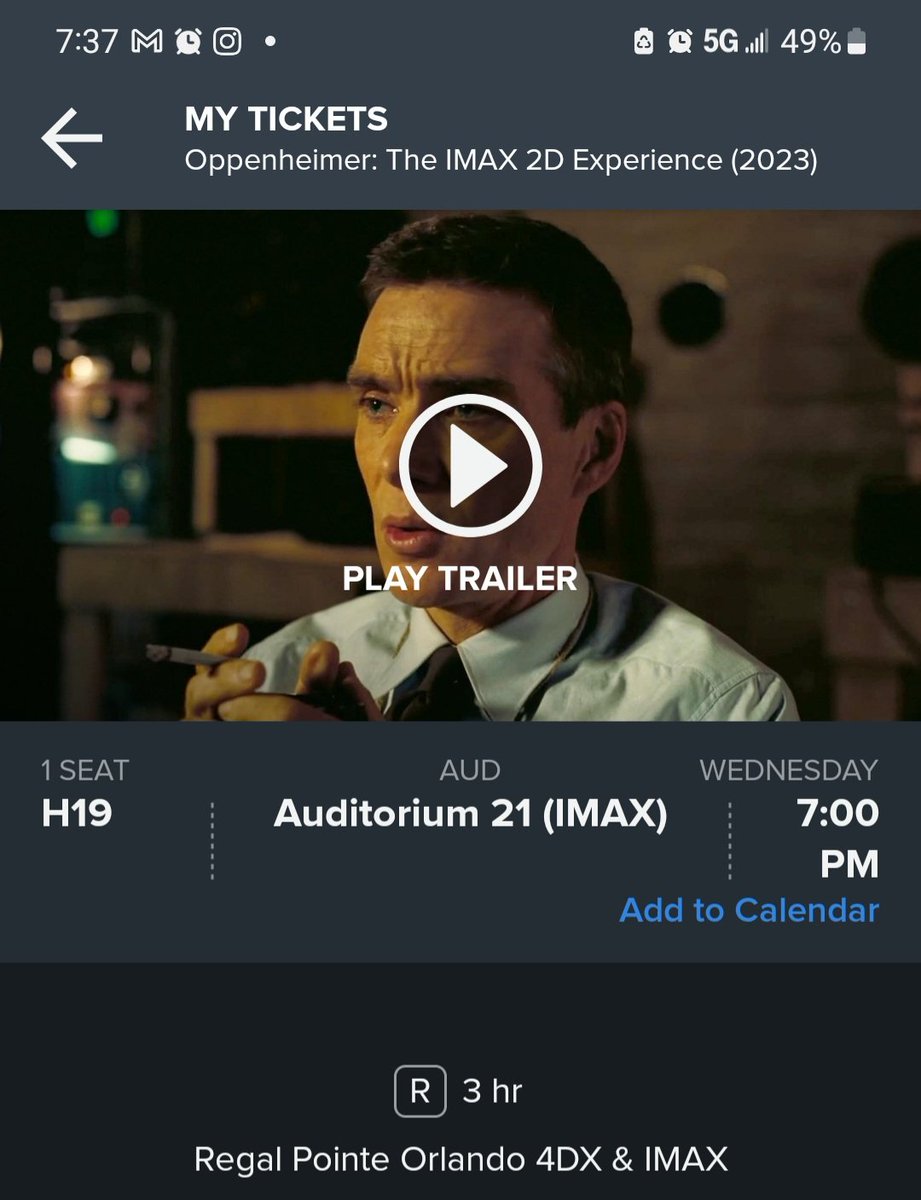 Flying To Orlando Aug 1st To Aug 7th. Heading To GCX. Can't Wait. Seeing #OppenheimerInIMAX Wednesday. Then Planning To See #Meg2 In 3D 4DX Thursday. Then Con Friday and Saturday With After Party At #universalstudiosorlando Then #Gatorland Sunday.