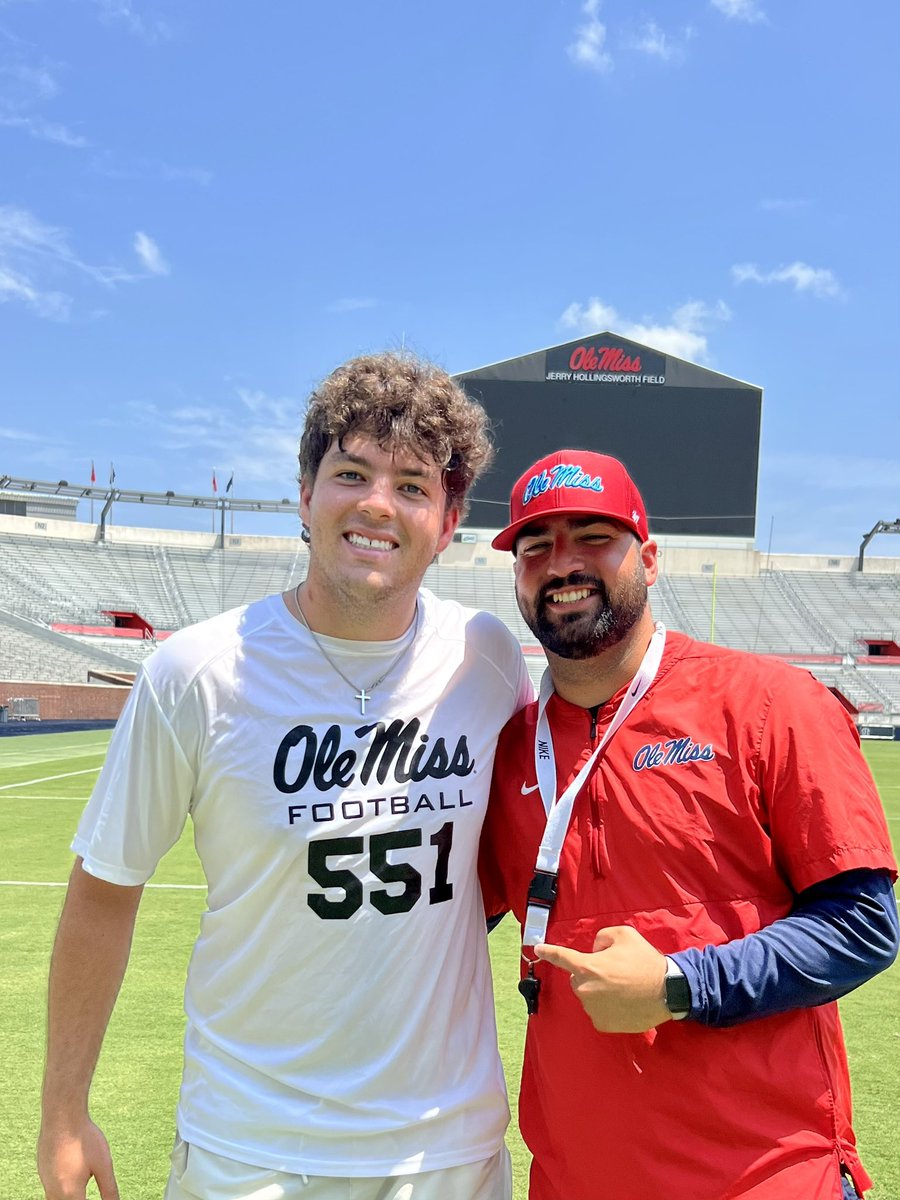 Bobby Engstler (@bobbyengstler) on Twitter photo #AGTG after an amazing day I’m blessed to receive an offer from <a href="/OleMissFB/">Ole Miss Football</a>‼️ <a href="/Lane_Kiffin/">Lane Kiffin</a> <a href="/CoachSchoonie/">Jake Schoonover</a> <a href="/CoachSchex/">Kody Schexnayder</a>
#HottyToddy #ComeToTheSip #AGTG after an amazing day I’m blessed to receive an offer from <a href="/OleMissFB/">Ole Miss Football</a>‼️ <a href="/Lane_Kiffin/">Lane Kiffin</a> <a href="/CoachSchoonie/">Jake Schoonover</a> <a href="/CoachSchex/">Kody Schexnayder</a>
#HottyToddy #ComeToTheSip