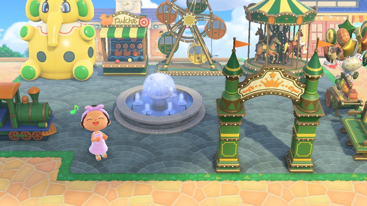 PelaThresh's tweet photo. Finished the carnival! #AnimalCrossing #ACNH #NintendoSwitch https://t.co/j7goxeau8t