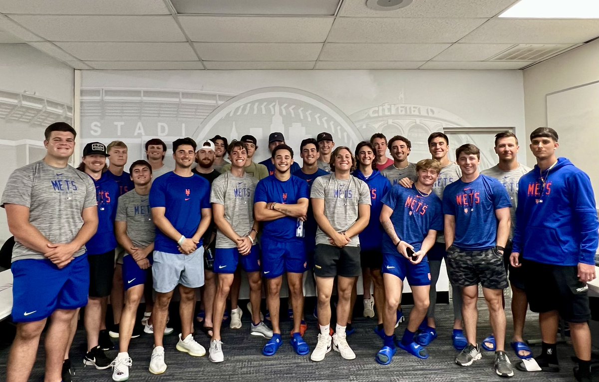 2023 Mets Draft Camp is in the books!

We couldn’t be more thrilled to welcome this group into the organization 🙌