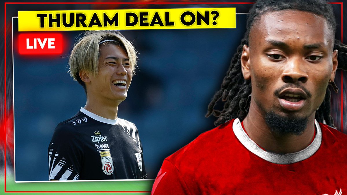 LFCTransferRoom's tweet photo. 🔴𝗟𝗜𝗩𝗘𝗦𝗧𝗥𝗘𝗔𝗠🔴

Join us LIVE right now as we discuss all the latest Liverpool news and transfer!

🇯🇵 €7m rejected for Nakamura?
🇧🇷 Andre price revealed!
🏴󠁧󠁢󠁥󠁮󠁧󠁿 Trent back to right-back?
🇫🇷 Thuram deal back on!

𝗪𝗔𝗧𝗖𝗛 ➡️ https://t.co/TRRND7kzxw https://t.co/aPf3VMefwZ