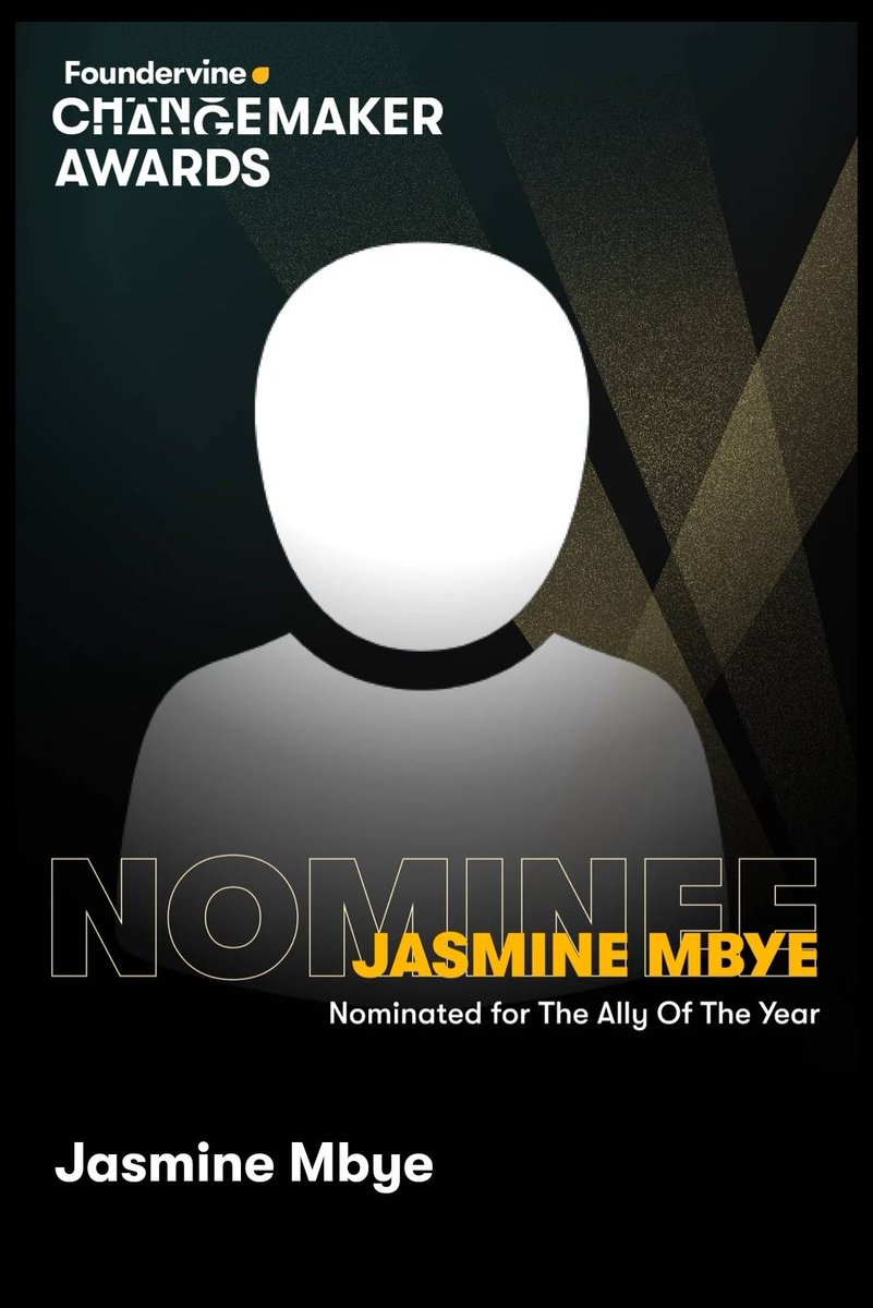 Your vote counts...

I've been nominated for Ally of the Year in the Foundervine Changemaker Awards. 💃🏾💃🏾💃🏾

Please vote for me for Ally of the Year!

I don't have a photo on my nominee picture, yet would still like your vote.

foundervine.com/changemakerawa…

Thanks for your support. 🙏🏾