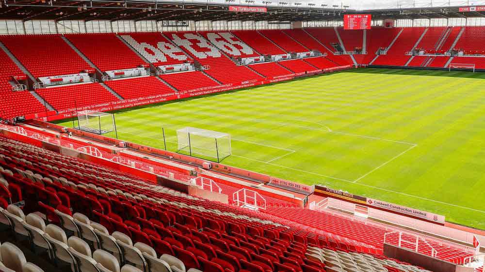 pigfestft's tweet photo. Breaking 🚨
The #pigfest final will be played at Stoke City’s bet365 arena 
Huge thanks to sponsors @pumaft3 and @UmbroFt for securing this amazing stadium for our use https://t.co/jukhCRiLVT