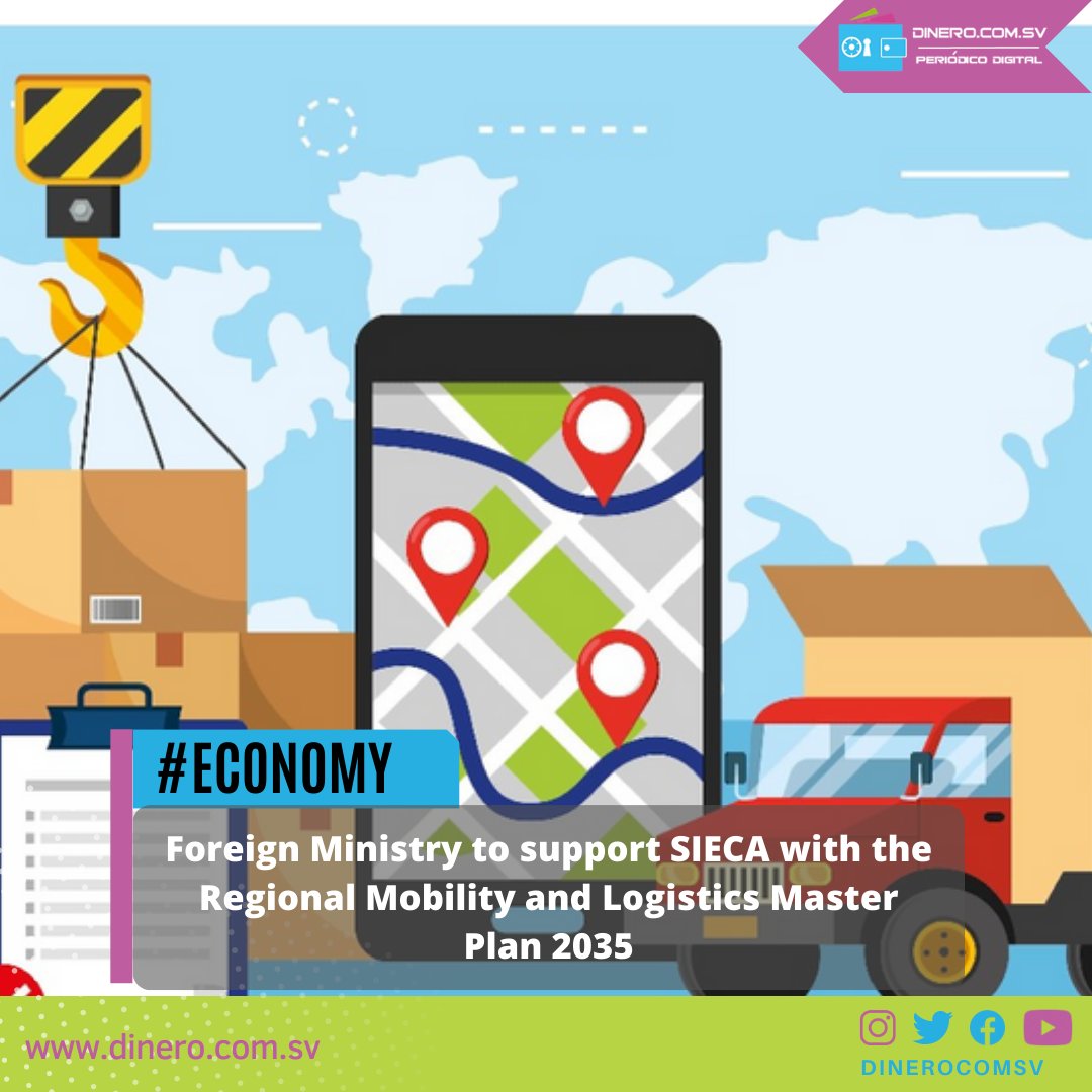 dinerocomsv's tweet photo. #Economy Foreign Ministry to support SIECA with the Regional Mobility and Logistics Master Plan 2035 @cancilleriasv
Read it here: https://t.co/iNB7oeomKD
#ForeignMinistry #SIECA #RegionalMobilityandLogistics #MasterPlan2035 https://t.co/MmLX2oG4ZS