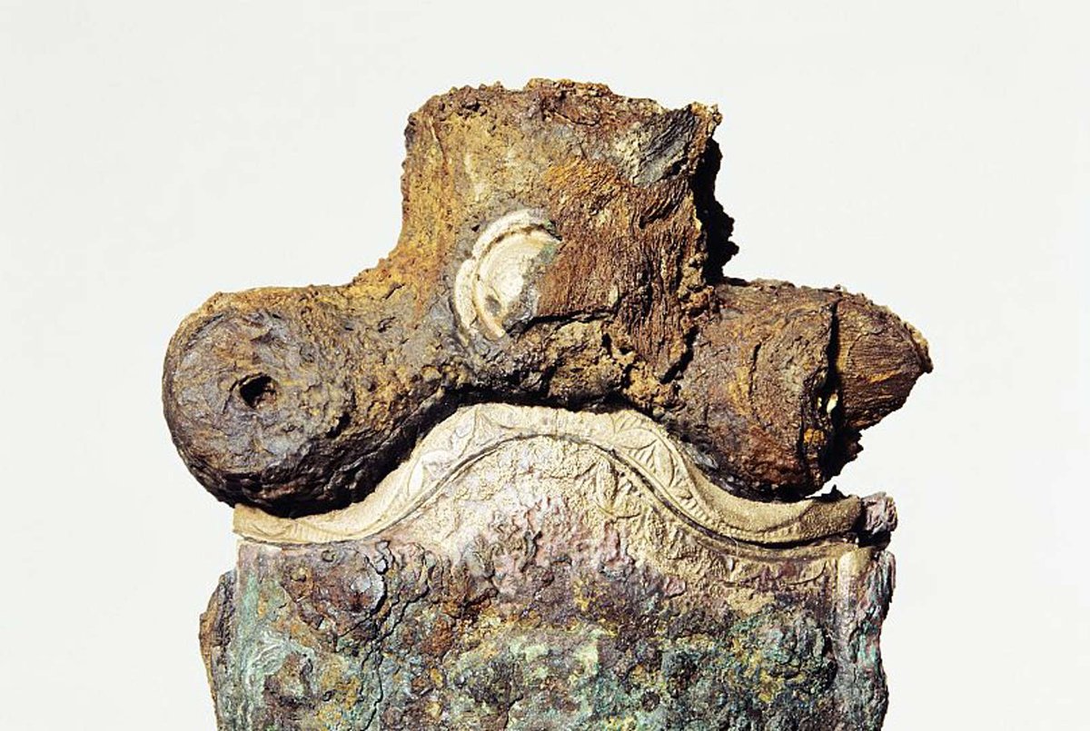 caesararchaeo's tweet photo. #CaesarArchaeoNews
July 2023
Solved a mystery from 1999/2003 the gender identity of a 25yo warrior buried in 100/50 BC (#CaesarEra) in 
Bryher-Isles of Scilly (UK).
Thanks to new analysis of Teeth the warrior was a #CelticWarriorWoman 96%! 
With her sword ca 1m Long &amp; mirror etc! https://t.co/vdyzBHqPEf