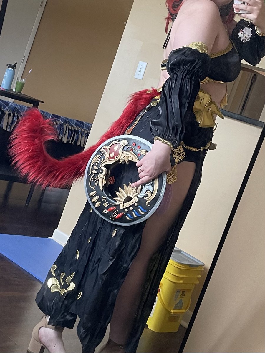 JennyCollDesign's tweet photo. In the spirit of fan fest, here’s my Miqo’te cosplay ☺️ #ffxiv #cosplay https://t.co/pyJGADmzoQ