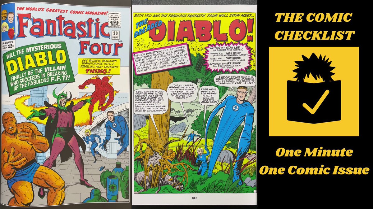 TheComicCL's tweet photo. The Fantastic Four #30 - Sept. 1964

The Dreaded Diablo!

https://t.co/RTDp7iz3UM

#thefantasticfour #f4 #marvel #comics #comicbooks #thecomicchecklist #marvelcomics #shorts https://t.co/W72j65iW9m