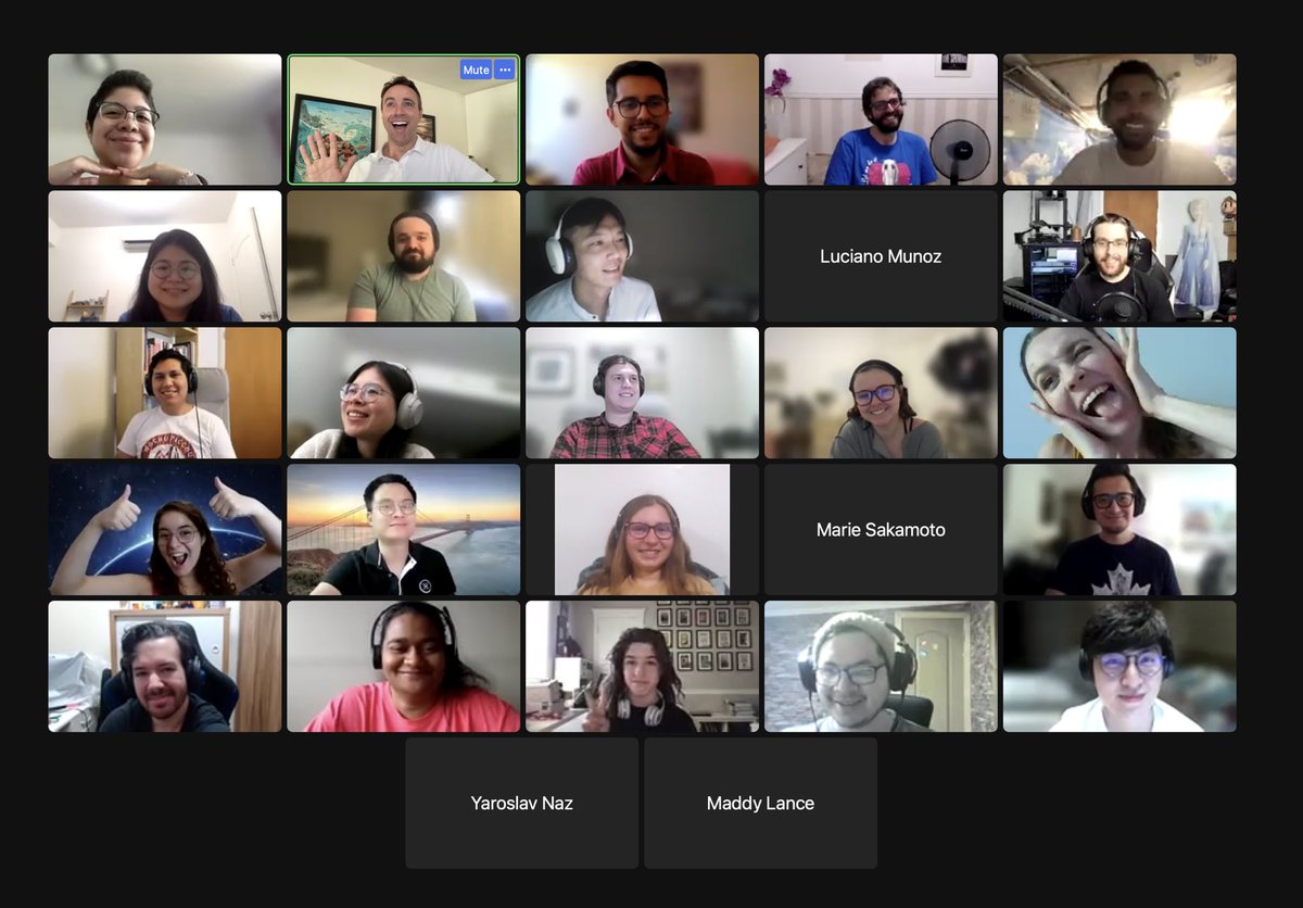 Finished up our Master Class 1 this morning. What an awesome crew! Great questions. Great discussion. From all over the world, animators are just the coolest of peoples 😎 You all stay in touch! #animation #animationschool #animationcourses osmondmasterclasses.com