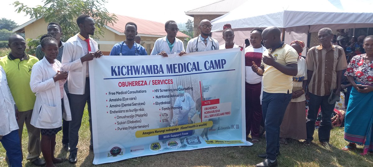 Team JOJUDEF and kichwamba High school we have successfully held a health Medical Camp at Kichwamba High School. Together we shall achieve more the best of our community. 
Rukundo Egumeho