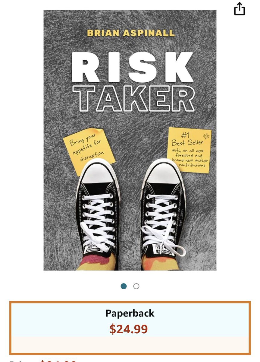 Brian Aspinall (@mraspinall) on Twitter photo AVAILABLE NOW: <a href="/risktakeredu/">Risk Taker</a>!
Risk Taker: Strengthen Your Courage, Blaze A New Trail & Ignite Your Students’ Passions!
#CodeBreaker 🦾🙌🏼
Hot off the press:
amazon.com/dp/1990566618 AVAILABLE NOW: <a href="/risktakeredu/">Risk Taker</a>!
Risk Taker: Strengthen Your Courage, Blaze A New Trail & Ignite Your Students’ Passions!
#CodeBreaker 🦾🙌🏼
Hot off the press:
amazon.com/dp/1990566618
