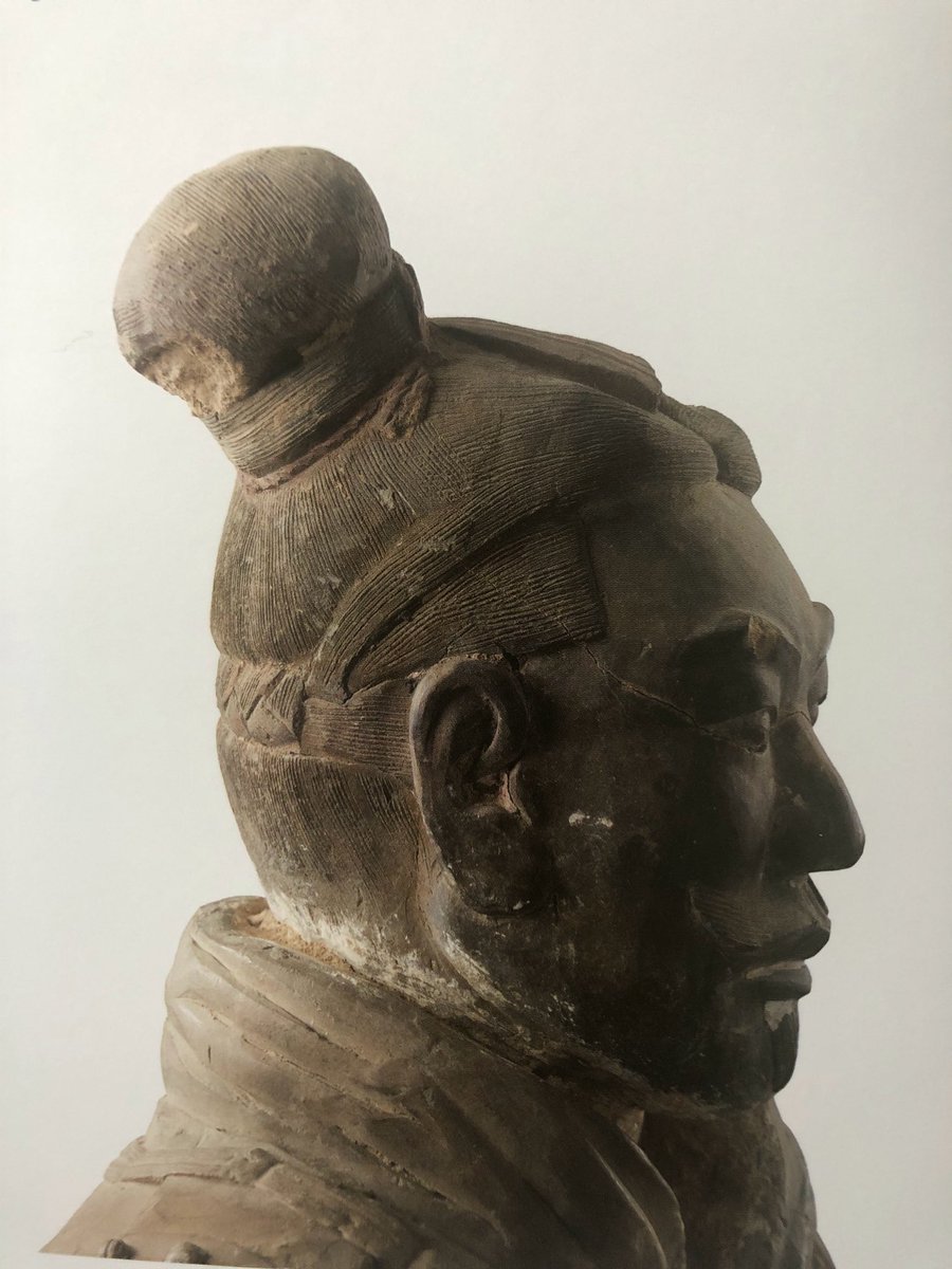 688kuaile's tweet photo. The hairstyle of soldiers in the Qin Dynasty, men should keep handsome at all times. https://t.co/wY6MDnJPCF