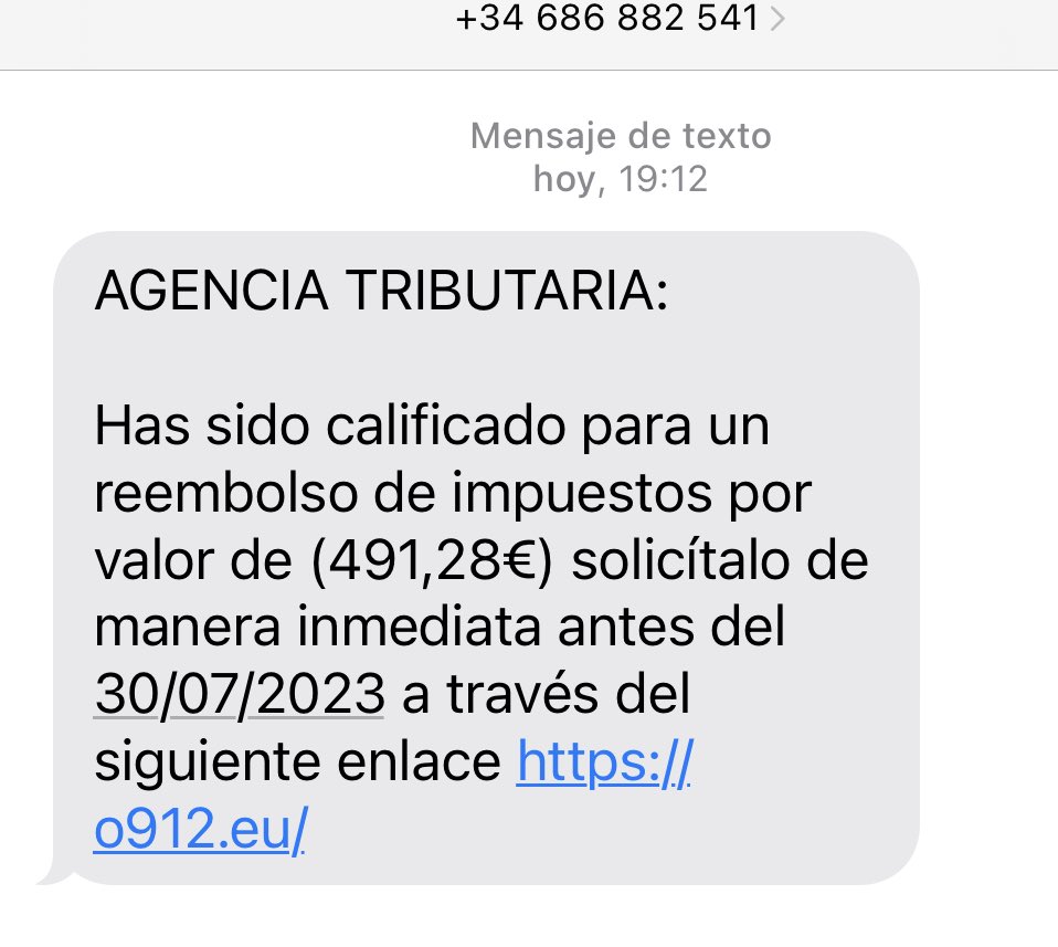 aBlancoCedron's tweet photo. ⁦@policia⁩ he recibido este mensaje.
Saludos https://t.co/UNvRKXJZwF