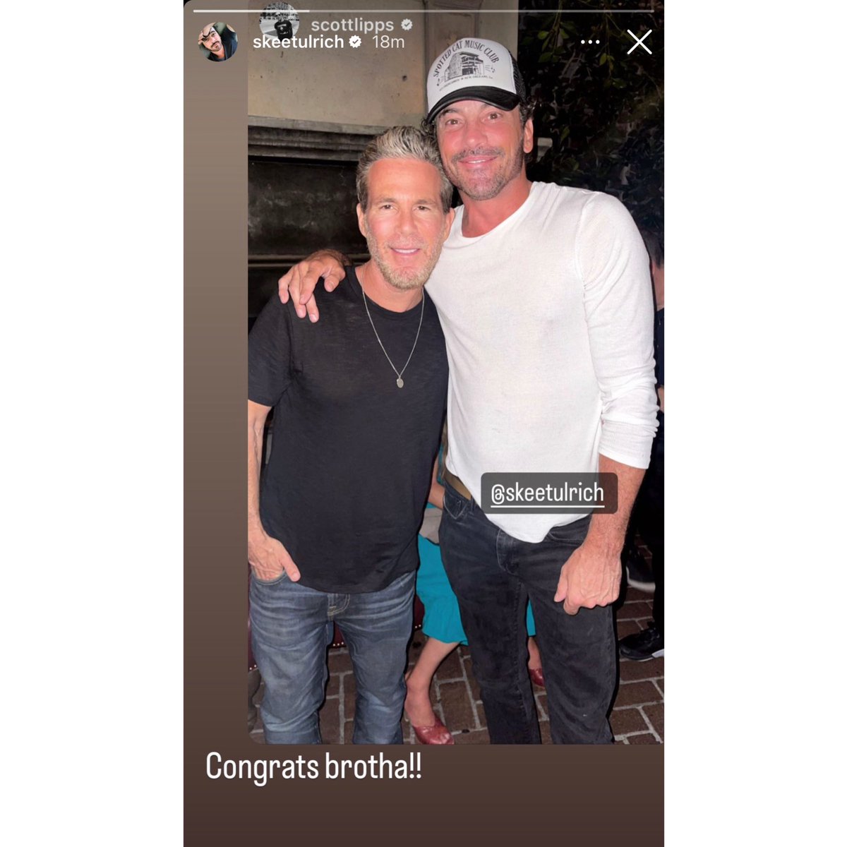 ulrichupdates's tweet photo. Skeet Ulrich via his Instagram story (7/27/23) https://t.co/rzawjmGeba
