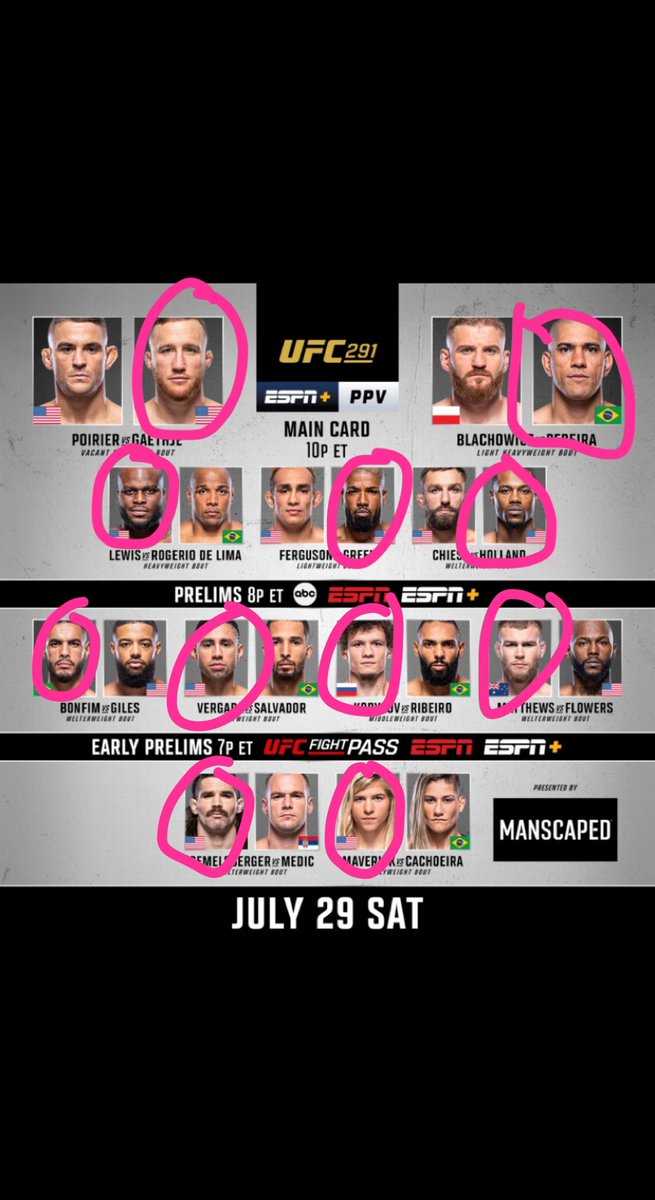 ChristianLaboss's tweet photo. The picks are back #FightGuy https://t.co/5ov1KthmvS