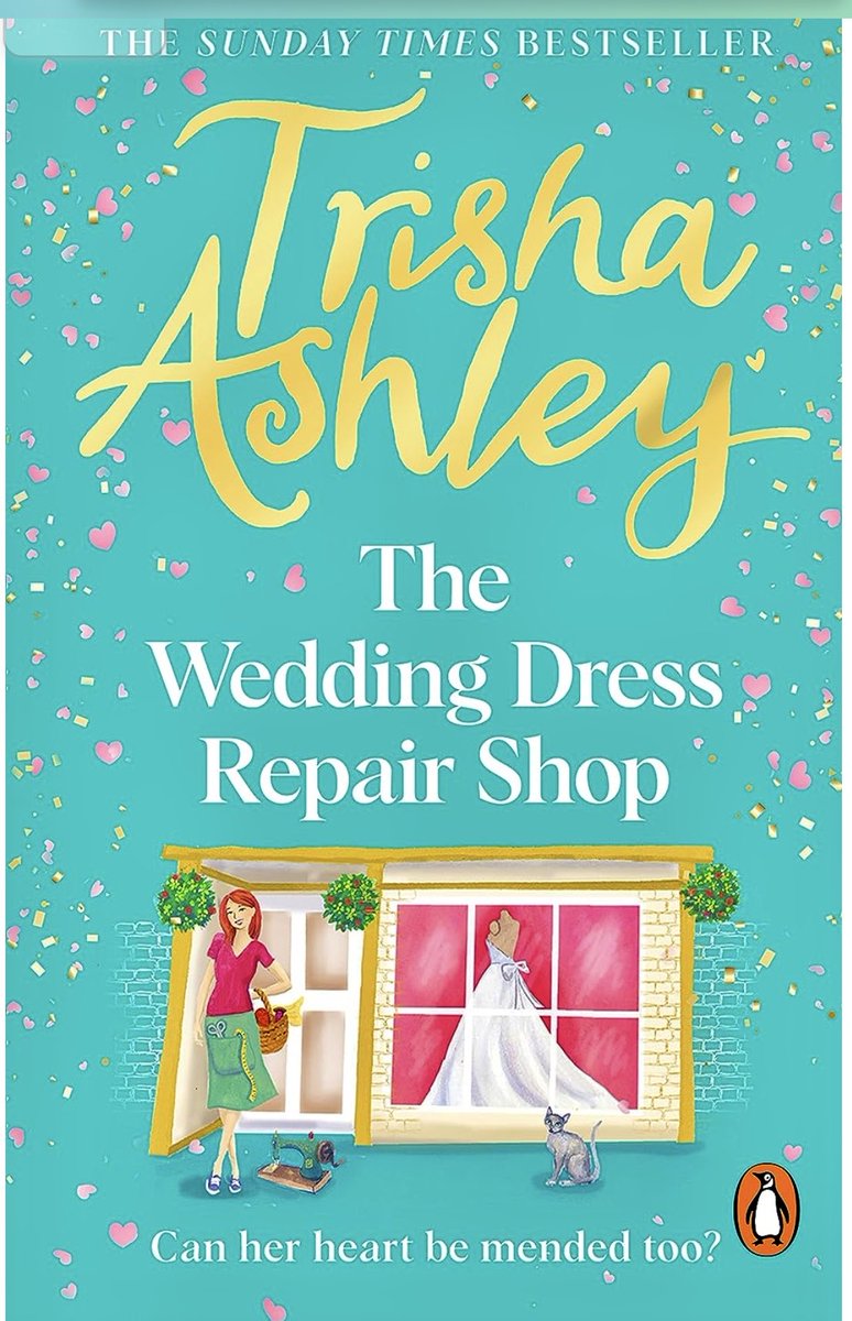 The incredibly talented ⁦@trishaashley⁩ is the Queen of the Rom-com.She’s outdone herself with her latest: #TheWeddingDressRepairShop  As one who’s read all of her books, for me, this is her best yet! Perfect for a staycation; Trishaworld never fails to delight the heart!