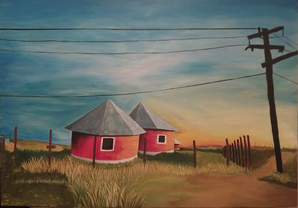 Mthokoh_Goba's tweet photo. Available forcsale 
Acrylic on canvas 70,5 x 107 cm 
068 273 2999 https://t.co/hx98EH4AG5