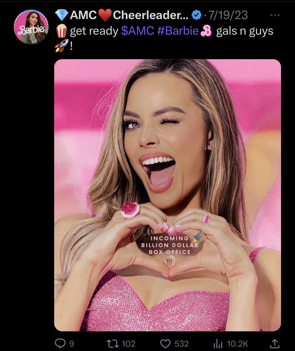 AMC🌹GME Cheerleader🚀 tweet media