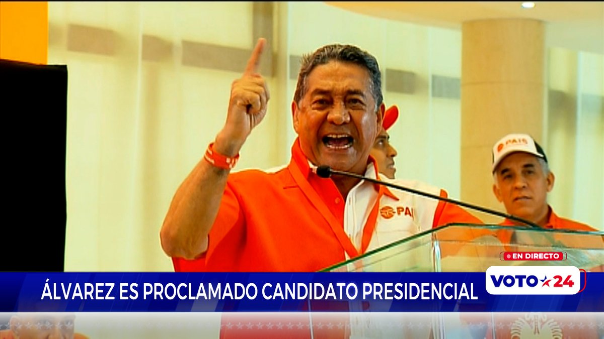 VIDEO | José Alberto Álvarez es proclamado candidato presidencial por el partido Pais buff.ly/47mdzAS