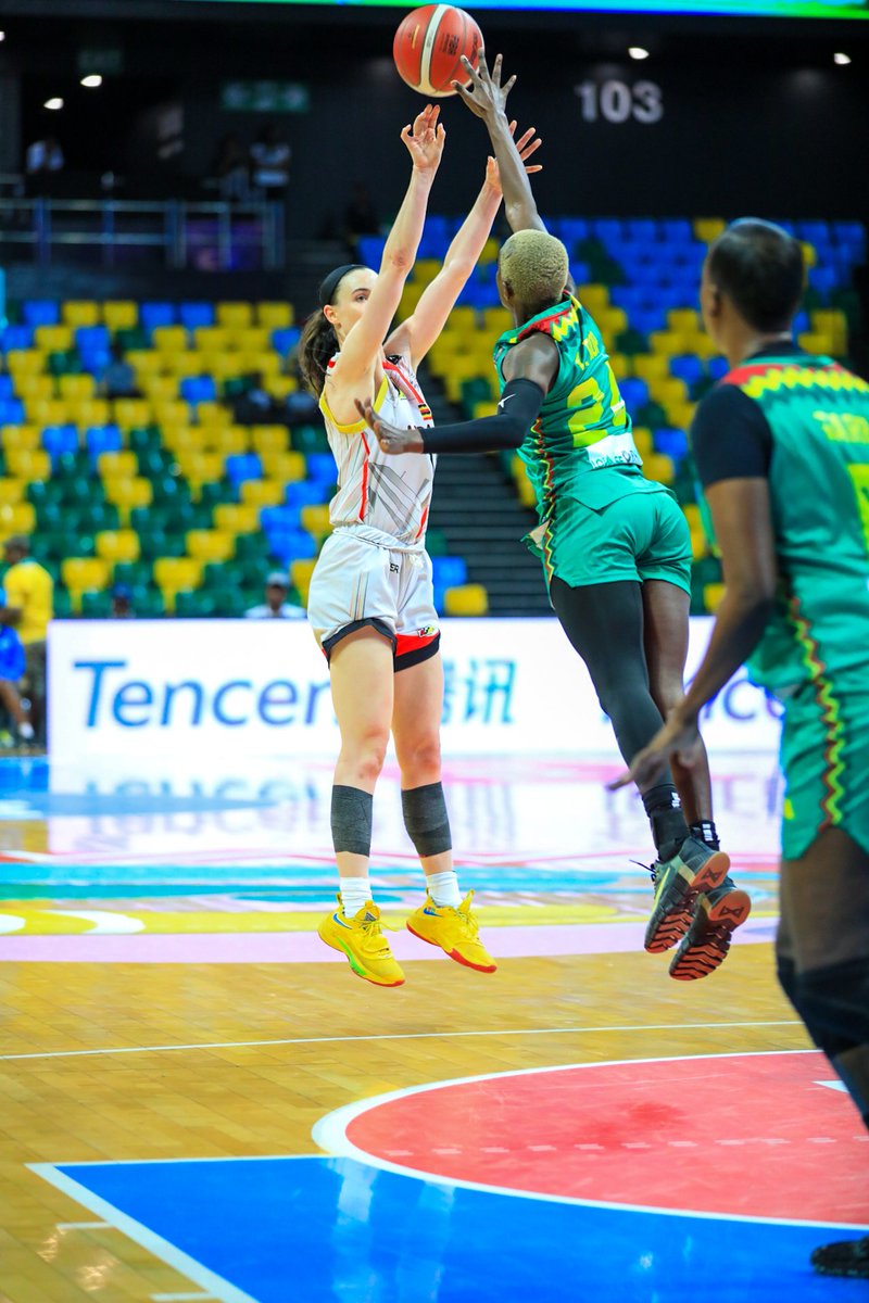 BrianKawalya1's tweet photo. 2023 FIBA Women's Afrobasket

Ugandaaaaaaaaaaaaaaaaaa

FT' Gazelles 🇺🇬 85-83 Senegal 🇸🇳 
-Uganda hold on to record a big win in Afrobasket! Stunning 11-time winners Senegal
-Lydia Babirye scoring 11pts, including a couple down the stretch
-Asinde 20, Jannon 21 

#AfroBasketWomen https://t.co/eu0X7gEKuS