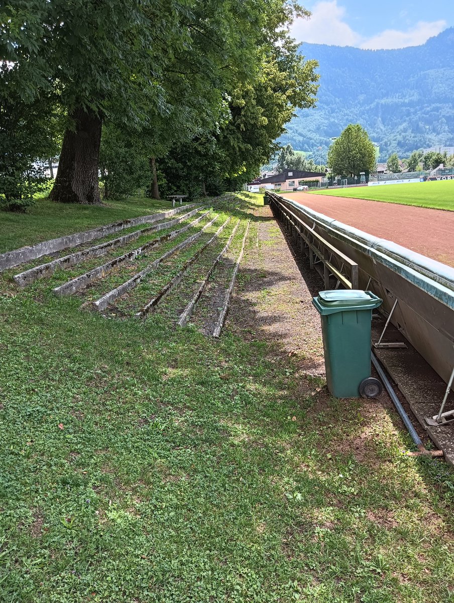 Before going to FC Lustenau's empty ground, we made a little trip to <a href="/VfBHohenems/">VfB Hohenems</a>' ground, where I coincidentally met a Dutch member of the club at the ground. #Hohenems #groundhopping #groundhoppen