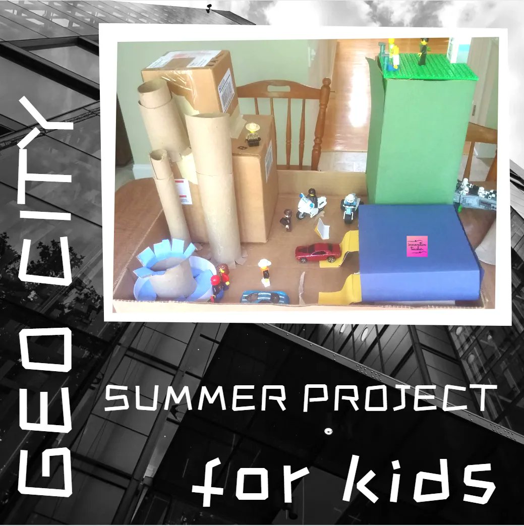 InnovativeTea91's tweet photo. Geo City Summer Project for Kids...https://t.co/k2Fdp1jAzz @innovativeteacher https://t.co/AbsxKKDROi