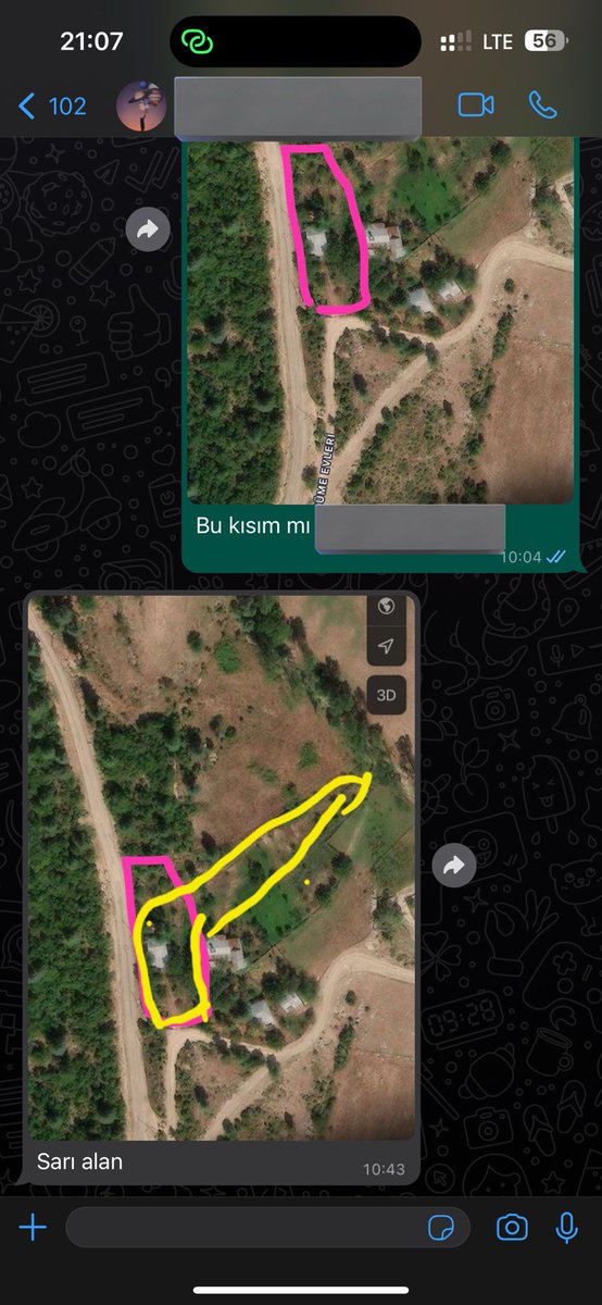 Müvekkile tapu alanını sordum bana bunu çizip yollamış. Tek sorun parsel sorguda  böyle bir parselin olmaması..