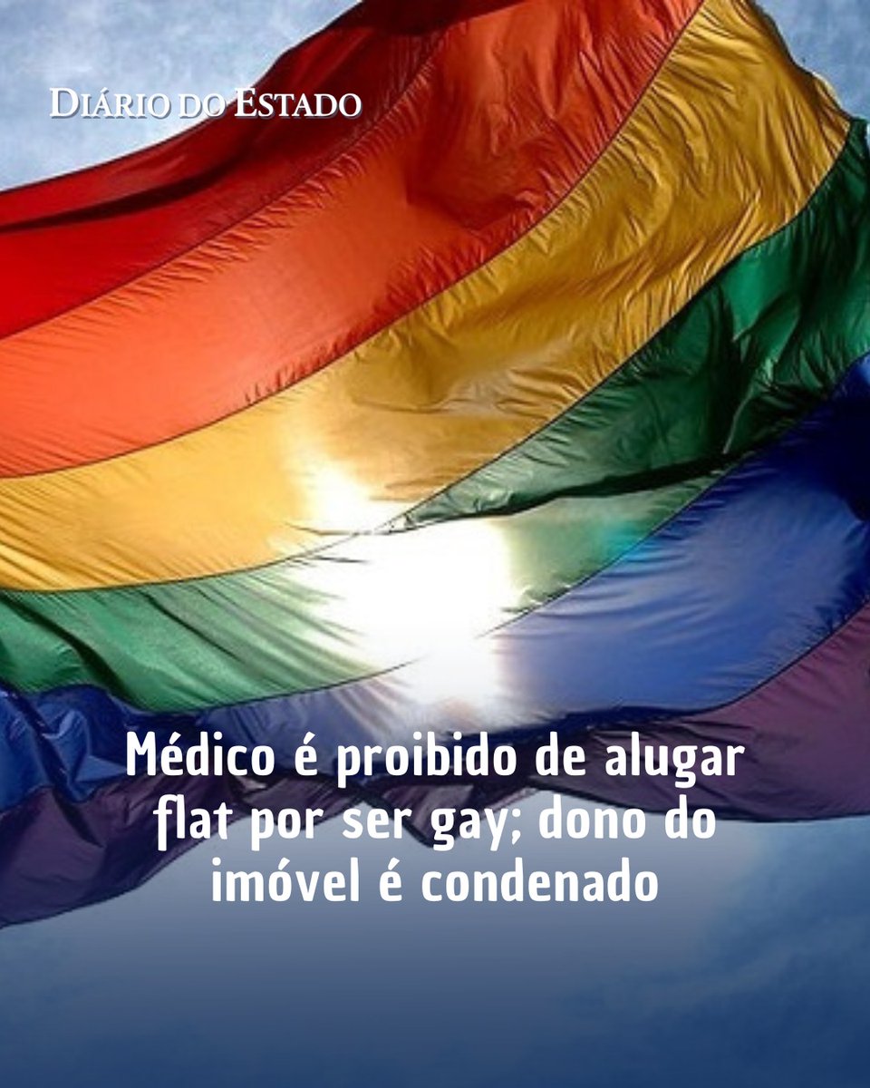 diariodoestado's tweet image. Médico é proibido de alugar flat por ser gay; dono do imóvel é condenado
shre.ink/aFAu

#Homofobia #Proibição #Condenado #DiárioDoEstado #Goiás