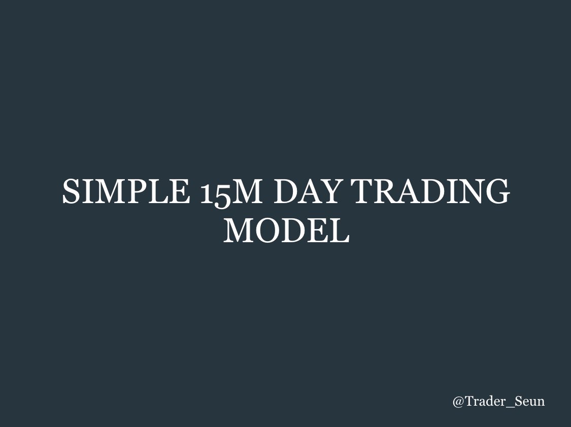This simple 15m day trading model has made me over $500k in funding

A short thread 🧵