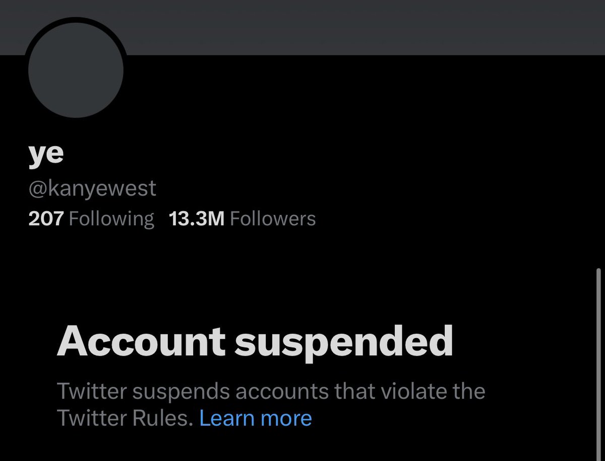 ElonMuskAOC's tweet photo. Update, we banned Kanye again. https://t.co/pyky9aF6JG