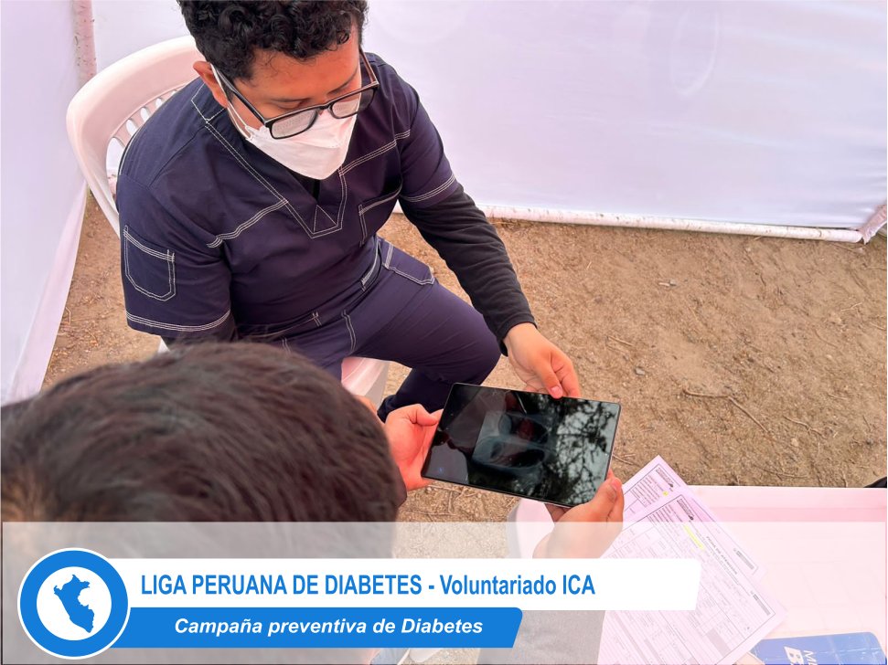 ligadiabetes's tweet photo. Campaña educativa de diabetes en Posta de San Joaquín - Ica

PARTICIPA EL VOLUNTARIADO DE LA LIGA PERUANA DE DIABETES DE ICA.

https://t.co/vvoGJRNEiG https://t.co/A0c9oNuE2U