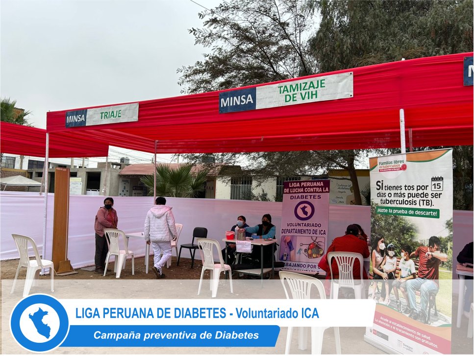 ligadiabetes's tweet photo. Campaña educativa de diabetes en Posta de San Joaquín - Ica

PARTICIPA EL VOLUNTARIADO DE LA LIGA PERUANA DE DIABETES DE ICA.

https://t.co/vvoGJRNEiG https://t.co/A0c9oNuE2U