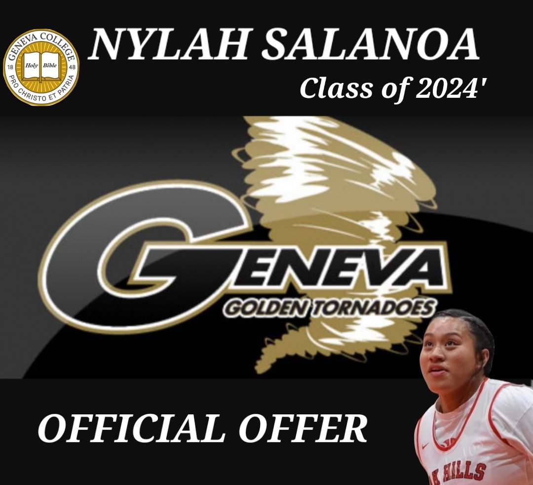 🤎 I'm feeling so humbled &amp; blessed to have received an offer from Coach Grinder to play for <a href="/genevawbb/">Geneva College WBB</a>! Thank you so much for seeing my potential Coach. I can't wait to visit! 🌪✈️ #Blessed #WorkinProgress #Pennsylvania #Basketball #WBB