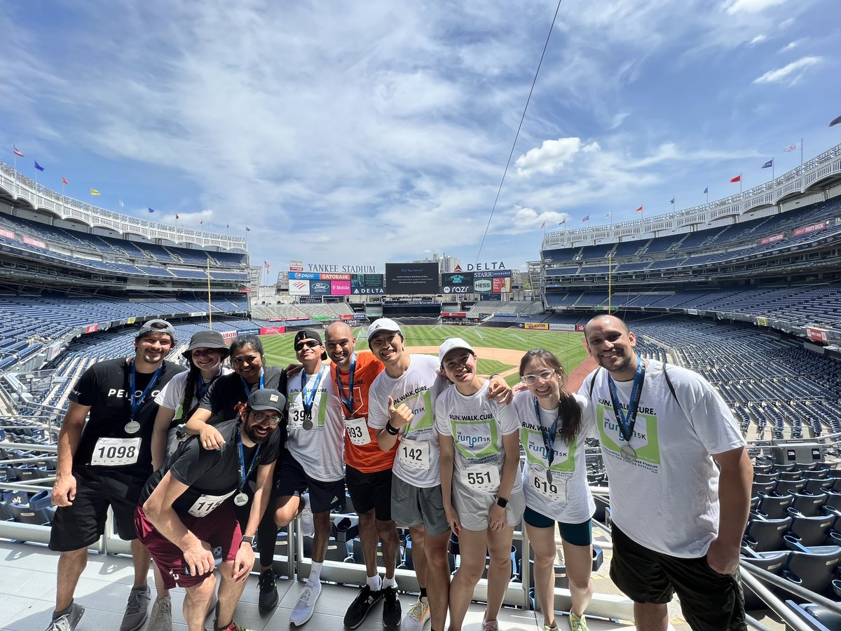 What an amazing experience. I can’t wait for next year!!!! <a href="/DamonRunyon/">Damon Runyon Cancer Research Foundation</a> <a href="/runyon5k/">Runyon 5K</a>