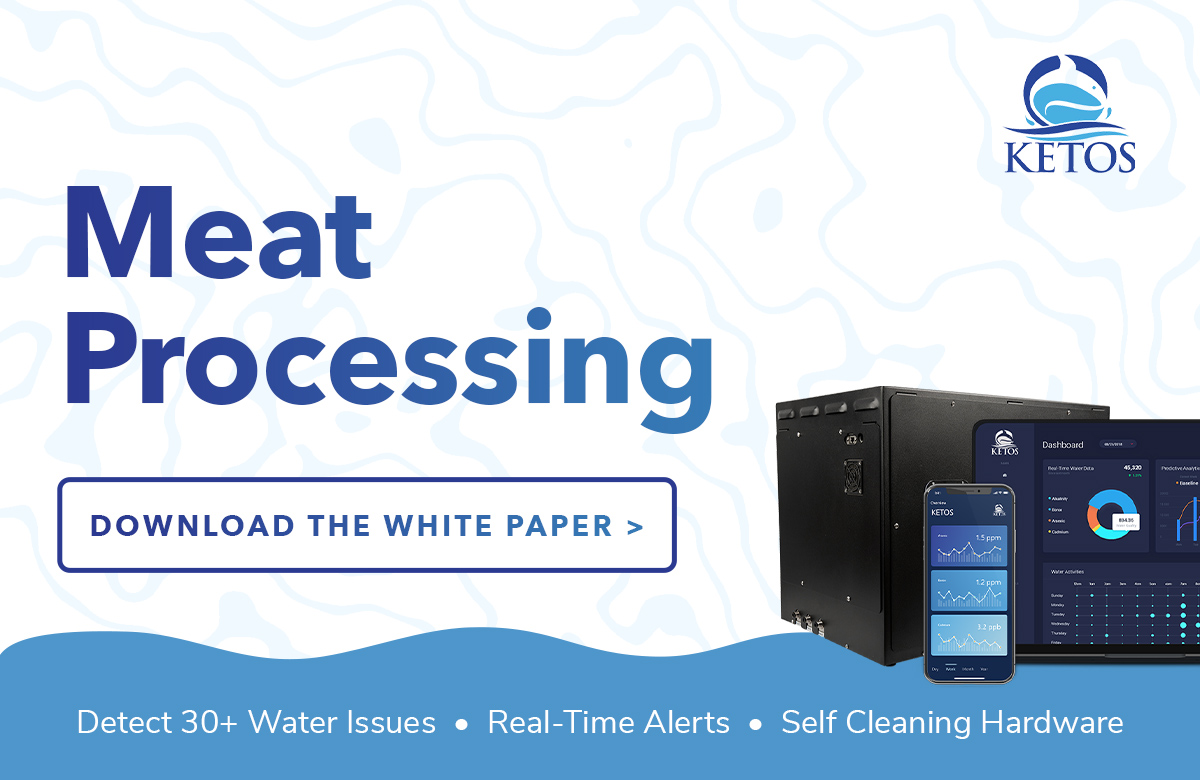 Ketos_H2O's tweet image. Water #sustainability is a concern across ag and food production sectors - incl. #meatprocessing. There's a way to process meat sustainably + use less #water (to put less strain on local resources). Learn more in our #whitepaper rpst.page.link/HtQH 

#compliance #waterquality