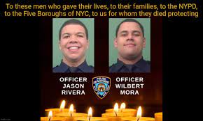 #Hope #USA #NYC #NeverForget #NYPD #PoliceOfficers/Detectives #JasonRivera & #WilbertMora