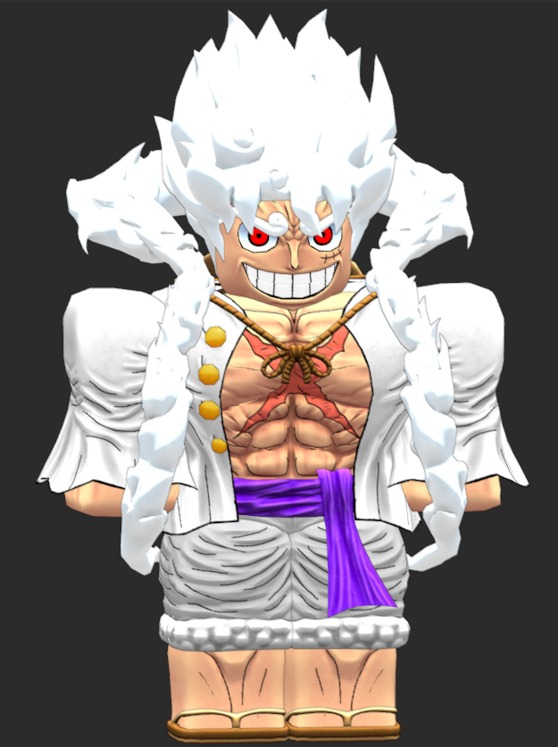 Luffy (Gear 5th) (+) - Roblox