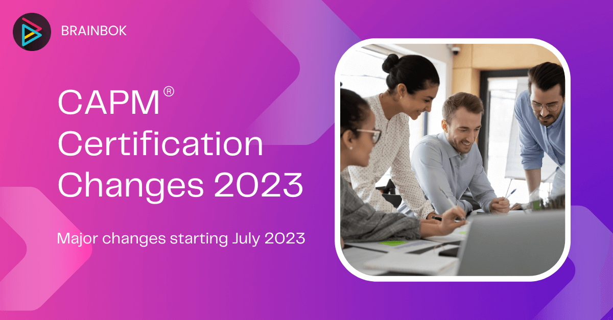 BrainBOK's tweet photo. Major changes in #CAPM Certification that came into effect from July 25, 2023.  

https://t.co/OFu7tmI9TF

#PMI #pmot #projectmanagement #businessanalysis #Agile2023 https://t.co/a2jIXN9pBT