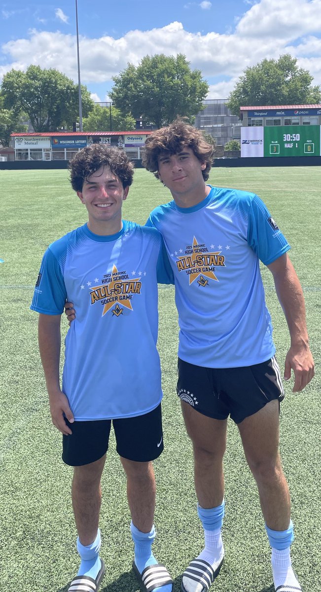 navarre17's tweet photo. Congrats on these two - Jacob Bakalinski and Jack Gruen ⁦@HomesteadSoccer⁩ boys on making the High School All Star game. 4 great yeas! Way to go fellas! ⁦@GoHHSathletics⁩ ⁦@hhsboosterswi⁩ https://t.co/JnabAdcmua