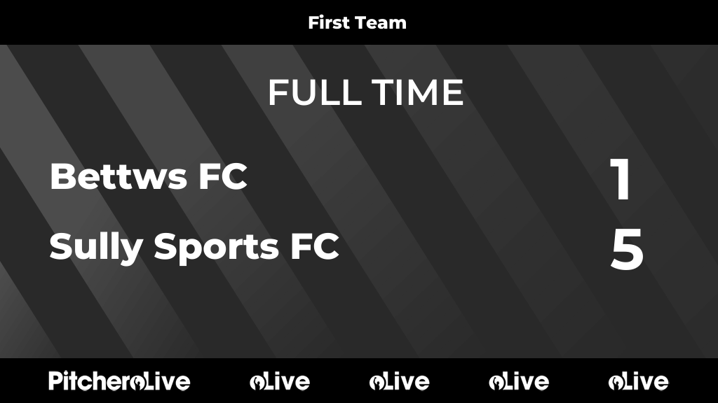 sullysportsfc's tweet image. FULL TIME: Bettws FC 1 - 5 Sully Sports FC
#BETSUL #Pitchero
sullysportsfootballclub.com/teams/223502/m…