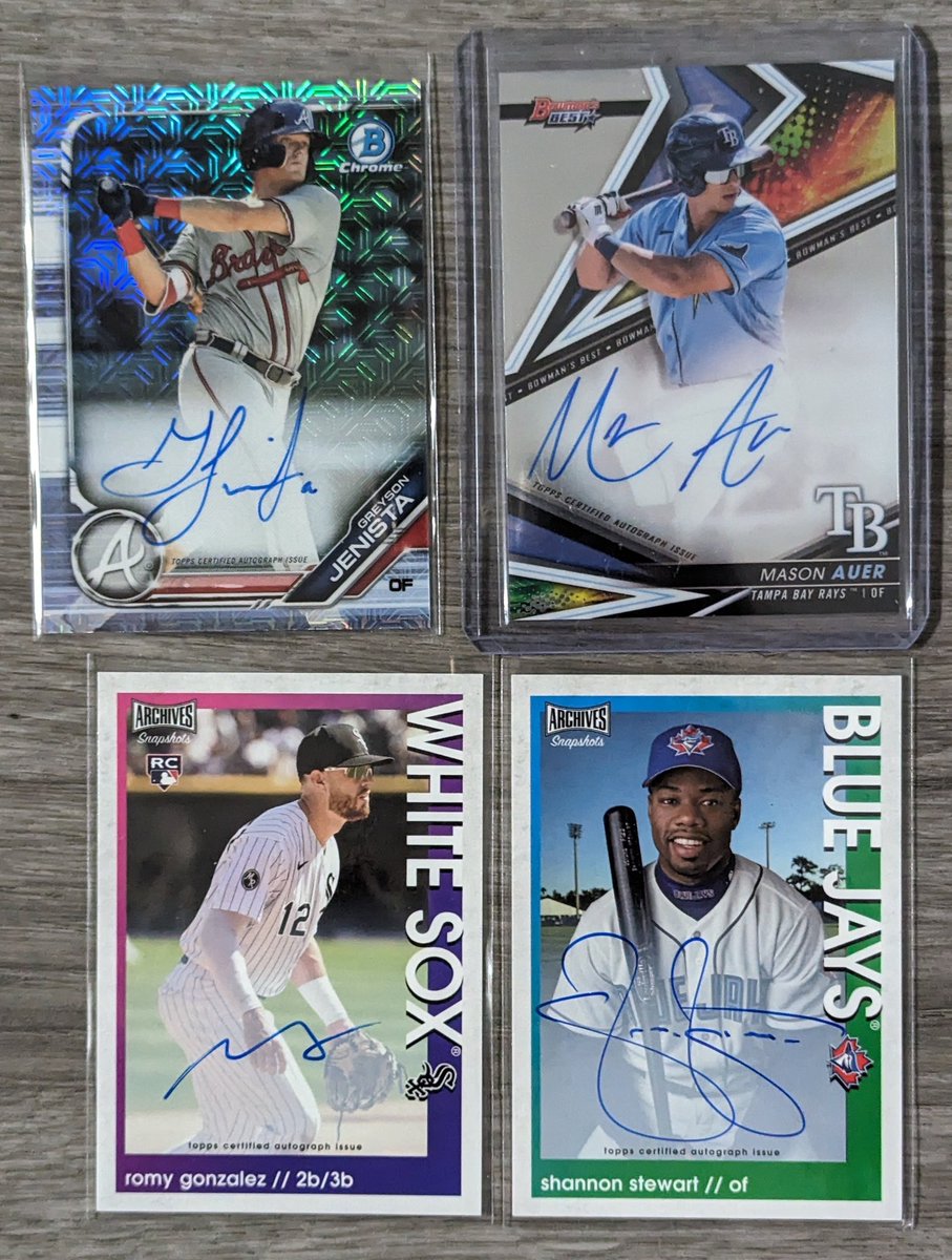 epicfamilycards's tweet photo. 🔥#TwitterNational3 Stack Sale🔥

MLB Autos

$3 each

See pinned tweet for sale/shipping info

Hosted by @HiveCards @HiveRetweets
Sponsored by @SimmosSigs

Follow all 75 sellers👇
 https://t.co/cP5M9PBsMG… https://t.co/bRZWDEhCgf