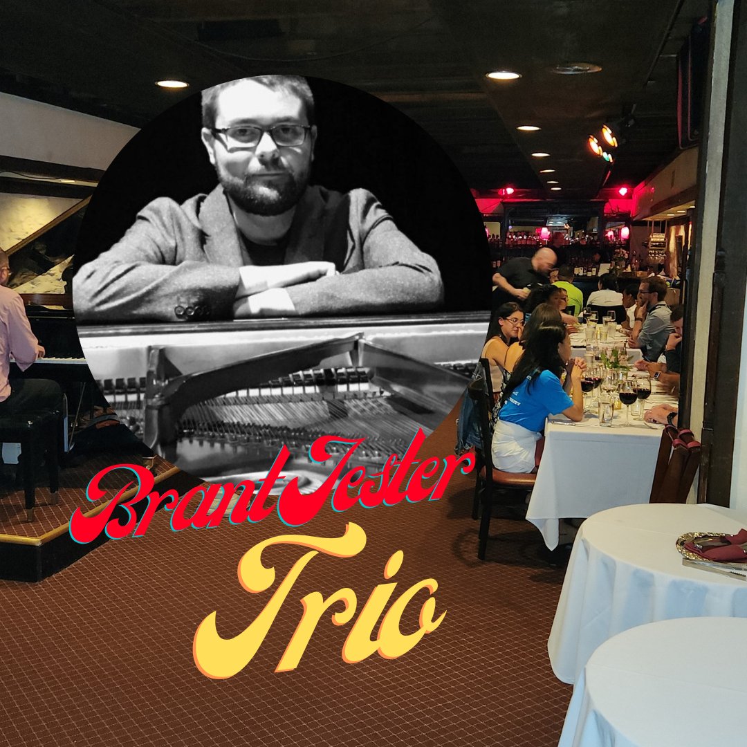 This Saturday at the Historic Majestic Restaurant  The Brant Jester Trio!  Come enjoy our dry aged steaks, Kansas City jazz, and a wide variety of whiskey and wine. See you there!  #BrantJesterTrio #LiveMusic #SteakLovers #JazzNight #WhiskeyLovers #WineLovers #HistoricVenue
